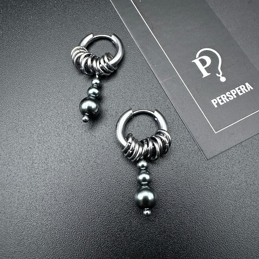 Hoop Drop Earrings | Water-Drop Soft-Industrial Unisex Earrings