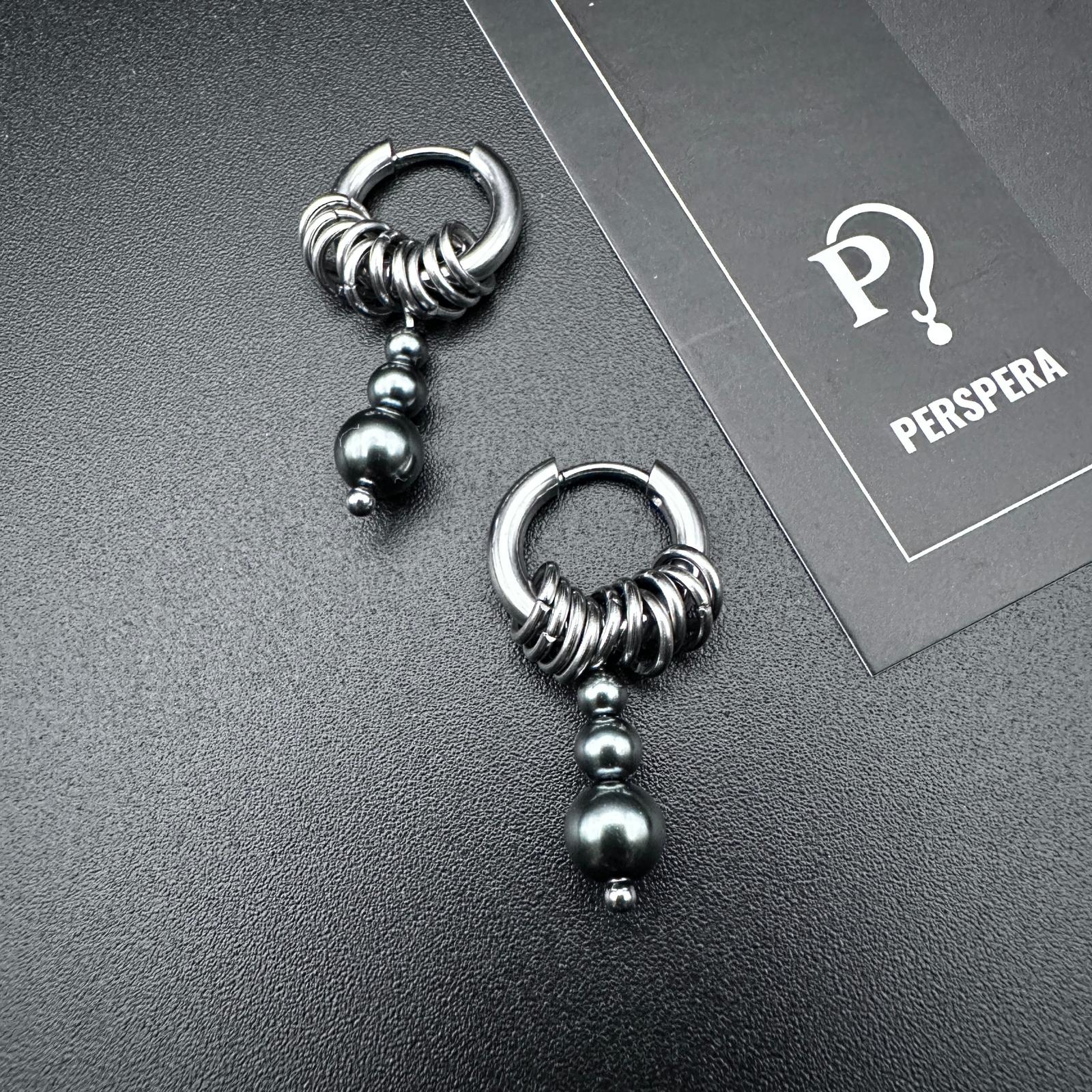 Hoop Drop Earrings | Water-Drop Soft-Industrial Unisex Earrings