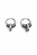Hoop Link Earrings | Soft-Industrial Unisex Earrings with Strength