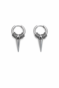 Hoop Spike Earrings | Punk Soft-Industrial Unisex Earrings
